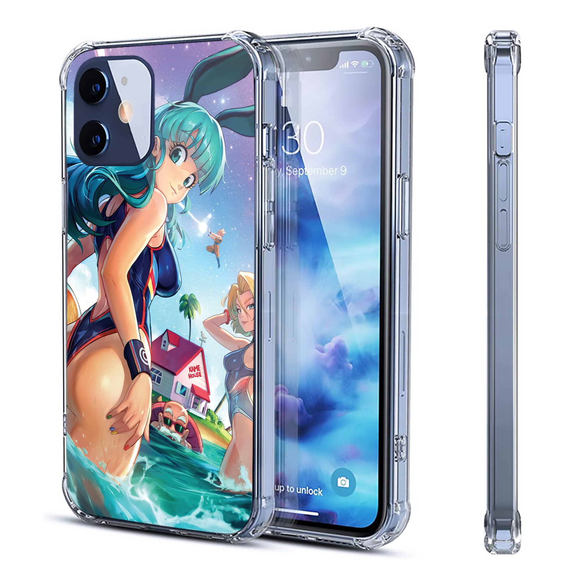 （画像用） ドラゴンボール DRAGON BALL 【iPhone 12シリーズ対応】透明スマホケース（クリアソフトケース）